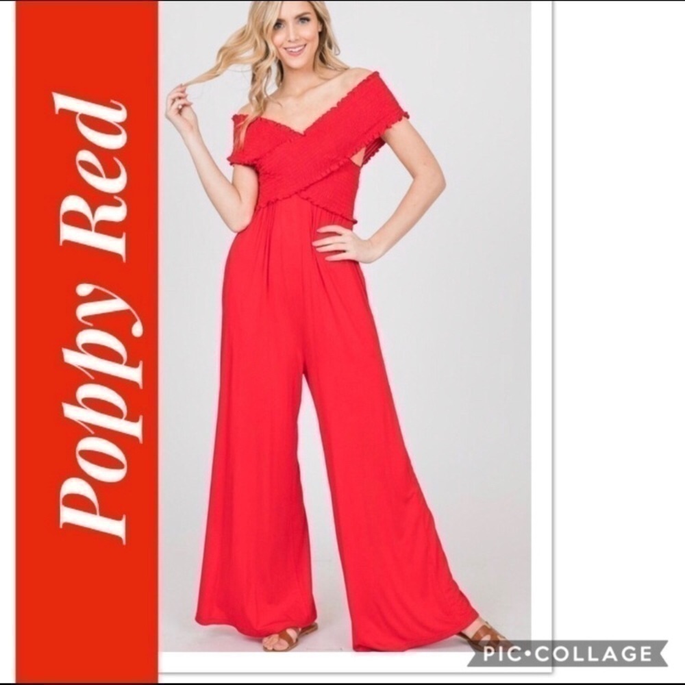 Poppy Red Jumper